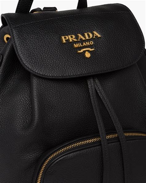 prada leather backpack womens|prada unisex backpack.